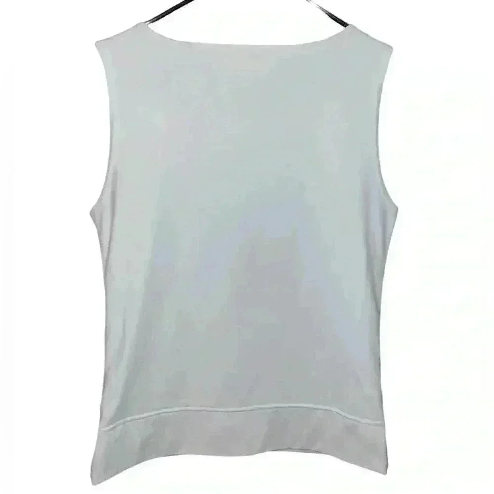 Lucy tech Women’s white sleeveless - Picture 2 of 3